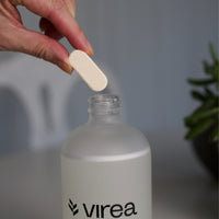 Allrengöringstabletter 3-pack med Glasflaska