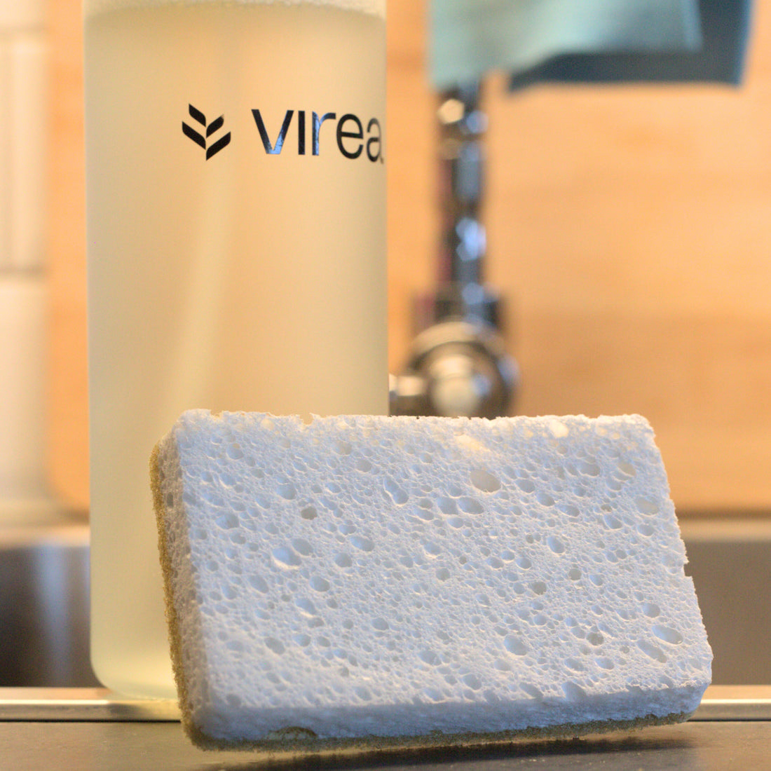 Free 2-pack Plant-based cleaning sponge