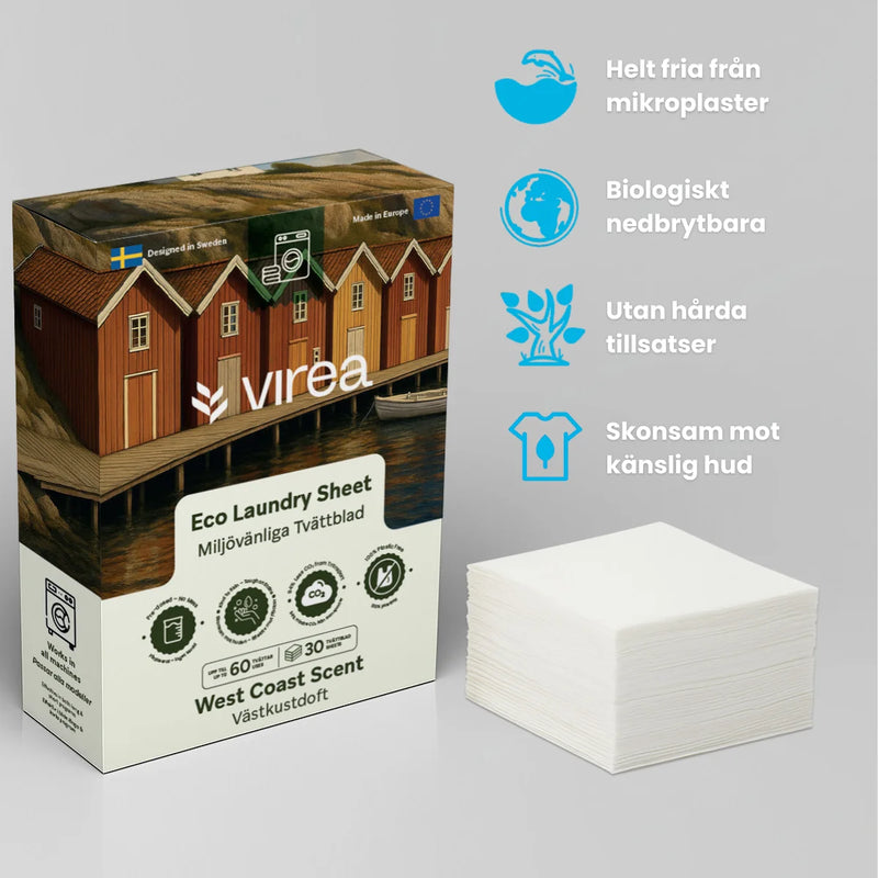 Eco-friendly Laundry Sheets